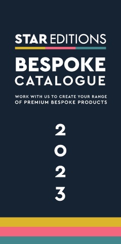 Star Editions Bespoke Product Catalogue 2023
