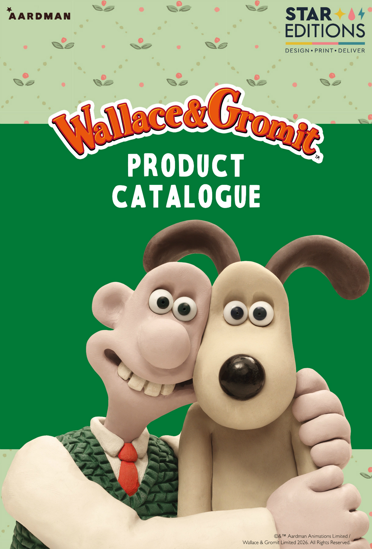 Wallace and Gromit Product Catalogue